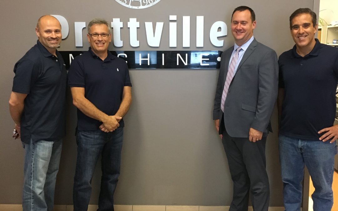 Mayor tours Prattville Machine & Tool Company in Centennial Park