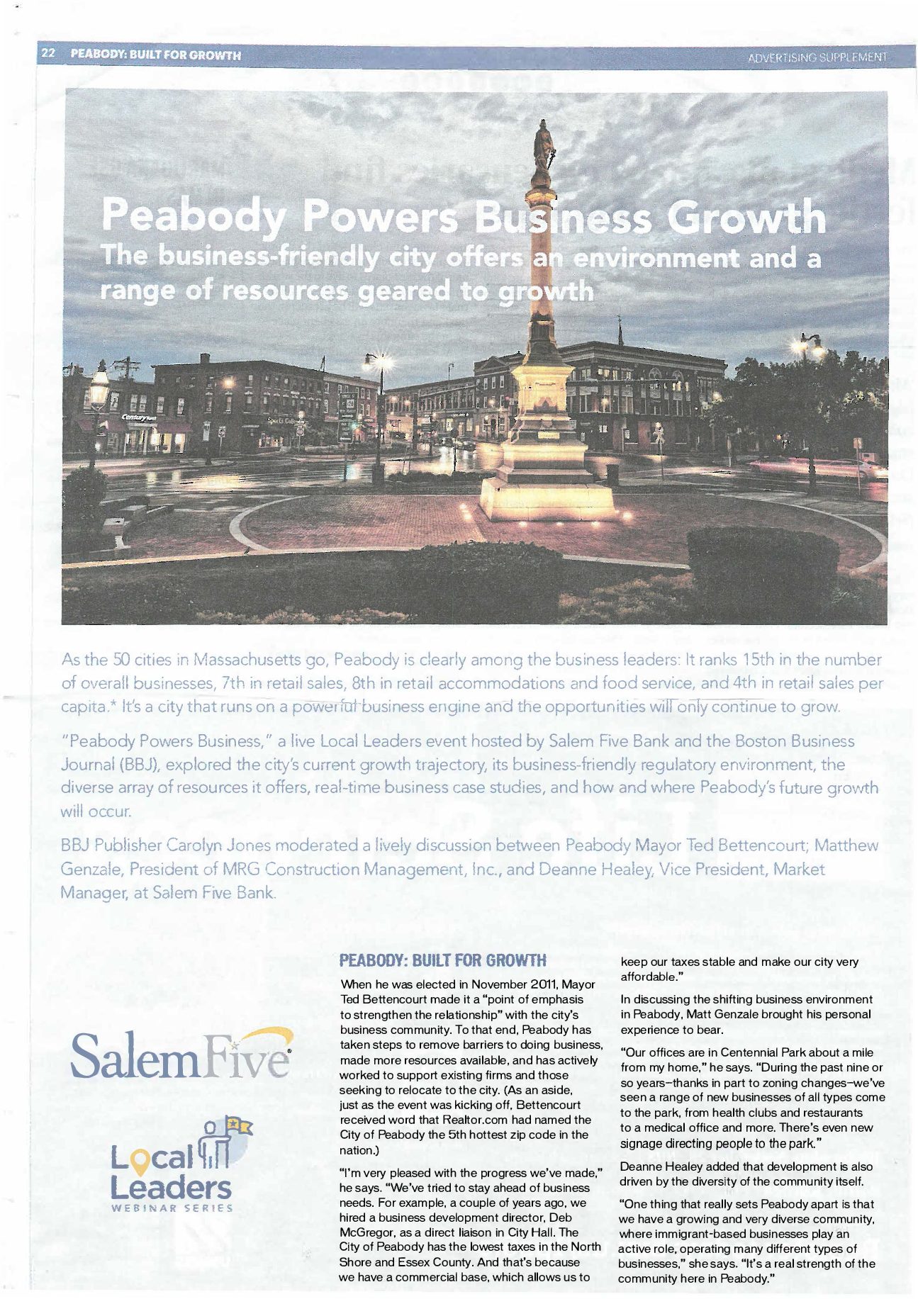 Peabody Powers Business Growth