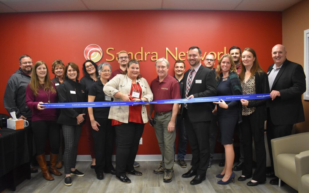 Ribbon Cutting Held at new Sandra Network location