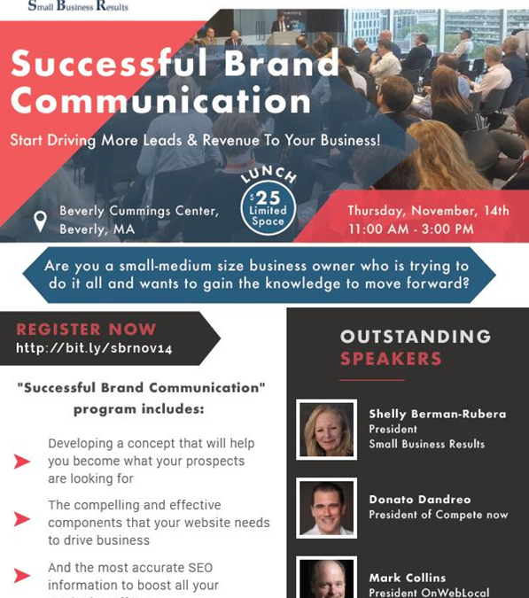 Successful Brand Communication Program Offered